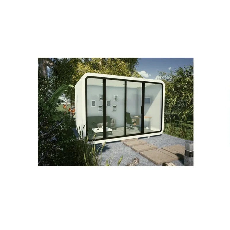 Neues Ankunfts portal Tragbares Popup Ponton Glamping Dome Winter container haus Luxus Flat Pack Container Modern 5 Jahre