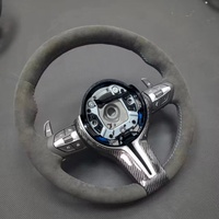 Setir Kemudi Gaya CS Keren dengan Trim Karbon untuk BMW F10 F20 F22 F25 F30 F31 F32 F35 F87 M3 F80 M5 F82 F85 F90 X5 F15 E70 E90