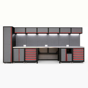 Tùy chỉnh thiết kế hiện đại Heavy Duty thép bàn làm việc với ngăn kéo Modular hộp công cụ cho nhà để xe lưu trữ OEM Máy Trạm - Product Image 1