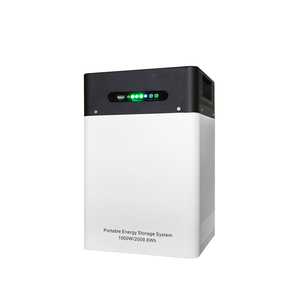 Station d'alimentation portable d'extérieur 220V, batterie LiFePO4 2kWh, haute puissance 1000W, alimentation rechargeable AC - Product Image 1