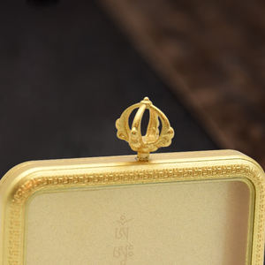 Bijoux religieux orientaux-Pendentif amulette Thangka avec <span class=keywords><strong>dragon</strong></span> et cinq seigneurs pour les croyants bouddhistes - Product Image 5