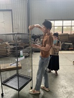 Support de vol en métal pour perroquet tout animal de compagnie, grand oiseau, perche, jeu de vol, Cage à fil de fer aérien