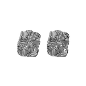 European American Style Geometric <b>Stud</b> <b>Earrings</b> 18K Gold Stainless Steel Fashion Women's Party Jewelry TE6432 G - Product Image 5