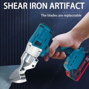 Ciseaux électriques sans balais au Lithium 20V Ciseaux électriques portables rechargeables Ciseaux électriques sans fil en tôle de fer en acier métallique - Product Image 3