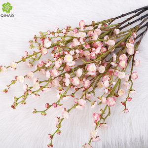 Qihao Artificial <b>Winter</b> Plum Blossoms Red High Simulation For Chinese New Year Wedding <b>Decoration</b> - Product Image 2