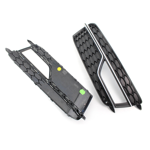 Fit for 2013-2017 Audi A5 S-Line S5 Front Bumper Light Fog Lamp Grille Cover Car Grills Pair 8T0807681M 8T0807682M - Product Image 5