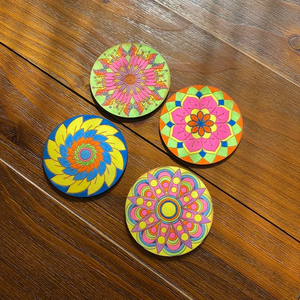 Houten Mandala Ambachtelijke Kit Diy Schilderij Kit Voor Volwassenen - Product Image 6