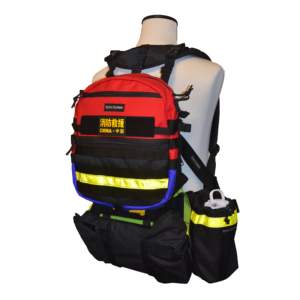 Zaino da Soccorso per Primo Soccorritore Vigile del Fuoco Imbracatura di Salvataggio Forestale Antincendio Boschivo Borsa per Attrezzatura di Emergenza - Product Image 5