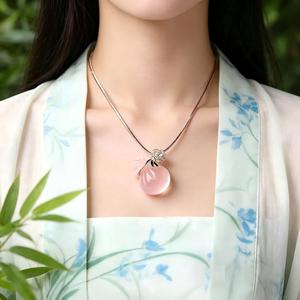 Sac à monnaie en cristal de <span class=keywords><strong>citrine</strong></span> de haute qualité, sac à monnaie en rose et améthyste, vente en gros - Product Image 4