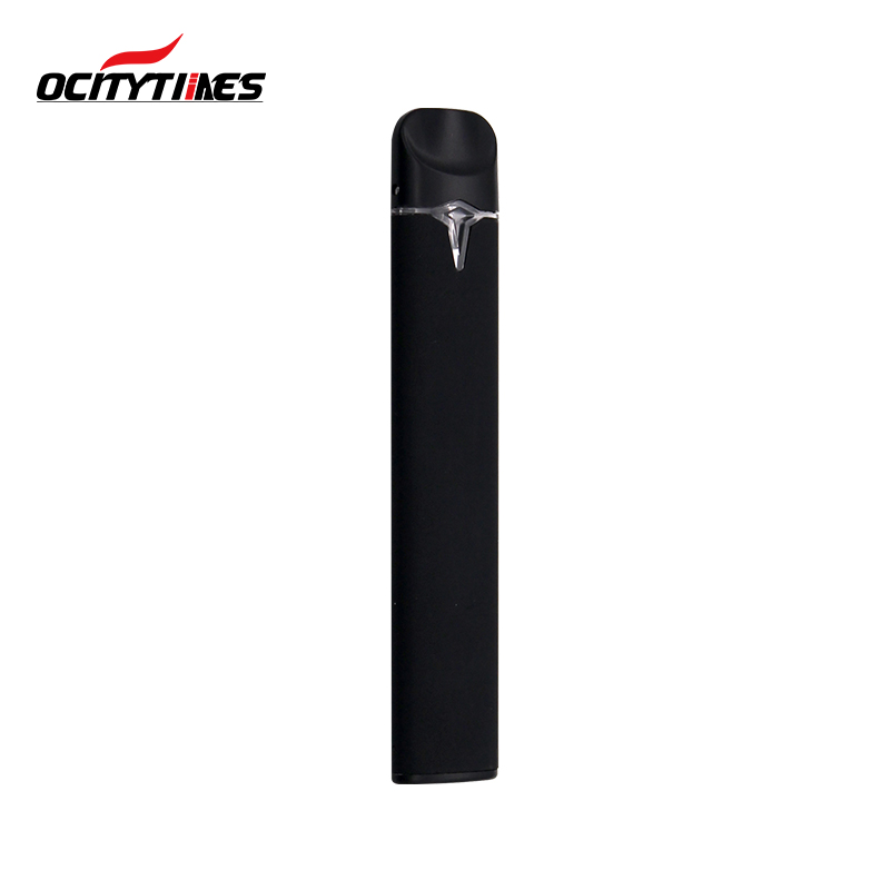 Custom cbd vape pen packaging press-in black vaporizer pen for cbd oil