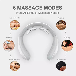 Nuevo Masajeador Eléctrico Inteligente en Forma de U para Cuello y Hombros con Compresión Térmica - Product Image 4