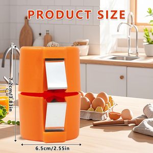 Nuevo Separador de Cáscaras de Huevo Eléctrico Ecológico de Plástico, 3 Piezas, Herramienta para Romper, Pelar y Abrir Huevos Cocidos o Crudos - Product Image 4