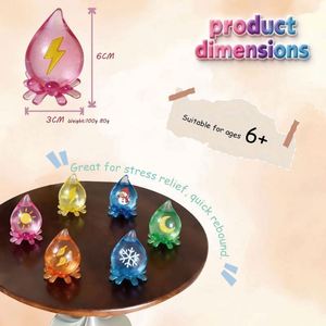 Juguete Antiestrés de TPR Suave con Forma de Gota de Agua, en Caja, Bonito, Venta al por Mayor, Juguete Sensorial Personalizado - Product Image 6
