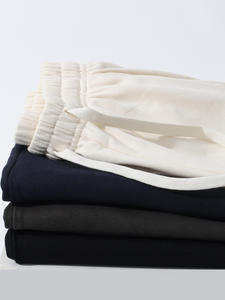 Novedad de verano para hombre, pantalones cortos de felpa, pantalones deportivos informales de Color sólido, ropa holgada para hombre, pantalones cortos de cinco puntos para niños - Product Image 5