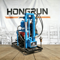 Livraison gratuite Deep Farm Borewell Drill 300m forage puits d'eau plates-formes de forage Machines équipement pour puits d'eau
