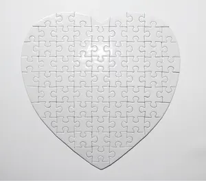 ZL17 뜨거운 판매 심장 모양의 승화 인쇄용 퍼즐