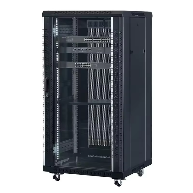 Top Grade 19 Inch Wall Mount Network Cabinet 9U Standard Data Center Server Rack for IT Equipment and Secure Storage