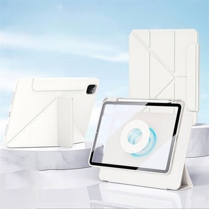 2026 สินค้าขายดีใหม่ 360 °   เคสฝาพับอะคริลิคแบบหมุนได้ 2-in-1 ป้องกันการกระแทก ป้องกันการงอ สำหรับ iPad Air6 Air7 13 นิ้ว - Product Image 4