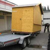 Kiosque de marché de Noël européen pliable à montage rapide et imperméable