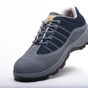 JIANKUN sneakers pria antistatis, sepatu bot keselamatan kerja industri topi tahan tusukan empat musim