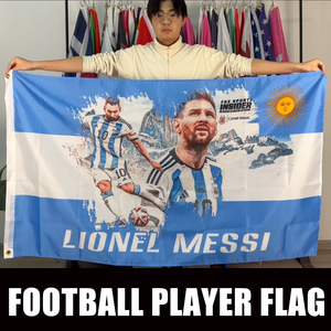 Personalizado 3*5 pies <span class=keywords><strong>Cristiano</strong></span> <span class=keywords><strong>Ronaldo</strong></span> Bandera de fútbol Flacustom bandera galesa para Alemania Brasil Australia Polonia Irán Gales Rica - Product Image 6