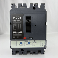 Disjoncteur à boîtier moulé CNXE CHM6-250M, courant nominal 250A, capacité de coupure 35kA, 220-240V, réglable électroniquement