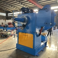 Dérouleur hydraulique à bras de maintien pour ligne d'alimentation automatique de bobines d'acier 5T à haute efficacité