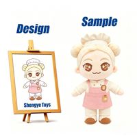 Usine de fabrication de jouets Shengye, personnage de journaliste de première ligne en peluche sur mesure, taille 10, 20, 30 cm, pour cadeau souvenir