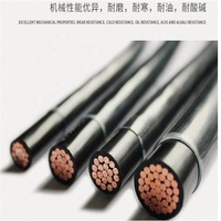 Fil électrique en cuivre toronné THHN THW avec isolation en PVC pour applications de chauffage, tailles AWG 250-700 Kcmil 600V