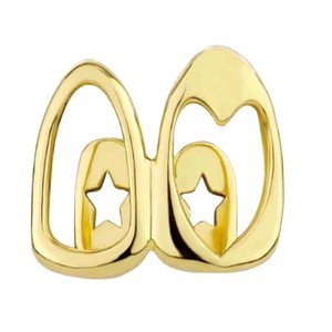 À la mode Or Dents Hanche Bretelles Creux Amour Double Bretelles Lisse Cool Usage Quotidien Mode Corps Bijoux - Product Image 5