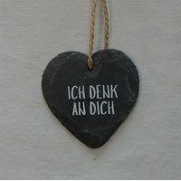 Vente chaude de haute qualité personnalisée Sublimation Rock Slate Cadeaux Design imprimé Plaque en ardoise en forme de coeur