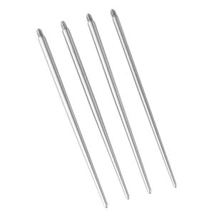 ステンレス製ガイドニードルリップリング腹ボタンリングピアスピアスピアス内部外部ねじBrincos De Aco Inoxidavel - Product Image 5