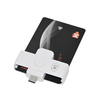 Lecteur de cartes à puce intelligent en stock, lecteur de cartes USB par contact ACR39U-NF