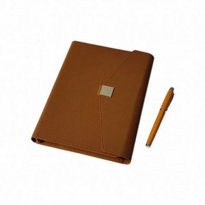 Carnet en cuir au design rétro classique, reliure cousue, taille personnalisable, logo sur mesure pour événements professionnels – Vente en gros OEM/ODM - Product Image 1