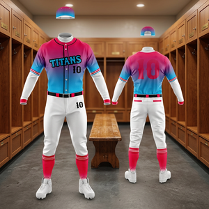 Maillot de baseball imprimé, maillot des Yankees, OEM personnalisé, respirant, grande taille, antibactérien, séchage rapide, 100% polyester, unisexe, adultes - Product Image 2