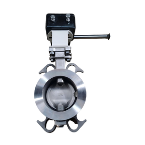 Van bướm công nghiệp, bù đôi, không rò rỉ, tốt hơn van bi & van điều khiển cho dịch vụ BẬT/TẮT - Product Image 1