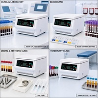 Centrifugeuse de table à faible vitesse et faible bruit 4000 tr/min 2680xg 10 ml x 12 tubes avec panneau numérique pour usage en laboratoire