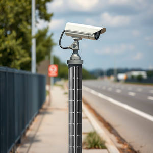 แผงโซลาร์เซลล์แบบหลอด Sunpower 12V 18V <span class=keywords><strong>100W</strong></span> 120W 140W แผงโซลาร์เซลล์ทรงกระบอกแบบติดเสา สำหรับชาร์จไฟ โคมไฟ พัดลม กล้อง - Product Image 3