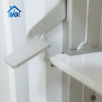 Usine de design moderne Vente en gros Fenêtre en aluminium à persienne réglable Volets horizontaux à impact d'ouragan Volets de fenêtre en aluminium