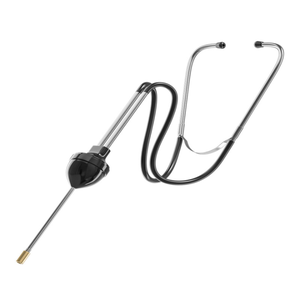 Stéthoscope à cylindre de voiture, kit stéthoscope mécanique portable à double tête en acier inoxydable de haute qualité, test du système électrique de la voiture - Product Image 3