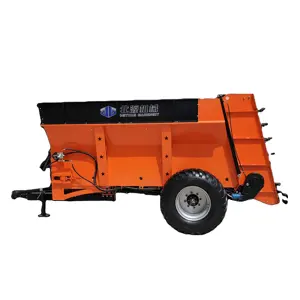 Fresh manure spreader cow dung muck spreading machine for manure spreading and transporting