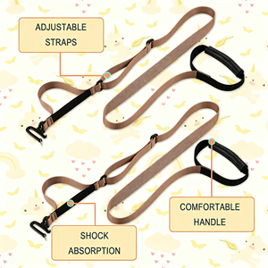 Harnais d'entraînement portable personnalisé pour enfants, pour le ski et le snowboard, sac à dos d'assistance au ski pour enfants avec laisses amortissantes - Product Image 3