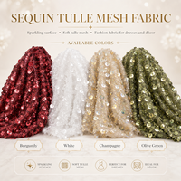 Tissu en dentelle perlée argentée 2026, luxueux, scintillant, avec perles, tissu en dentelle africaine, personnalisable OEM, échantillon gratuit