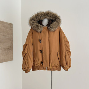 Chaqueta de Otoño Original para Mujer, Modelo 'Little Stove' Actualizado 3.0, con Capucha con Detalles de Piel, 90% Plumón de <span class=keywords><strong>Ganso</strong></span> Blanco, Superventas - Product Image 3