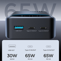 JOYROOM 30000mah Portable PD 65w Banques d'alimentation à charge rapide 65w pour ordinateur portable