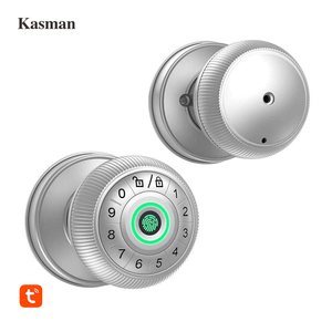 Kunci Pintu Pintar Kasman SOURCE PRICE Smart Knob, Kunci Pintu Tanpa Kunci untuk Kamar Tidur, Kunci Pintu Pintar Grade C dengan Kunci Ganda dan Keypad - Product Image 2