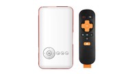 2024 nouveau mini projecteur 4K Version 1GB 8GB avec lampe à LED WiFi Quad Core lentille DLP batterie stéréo 3D en option pour une utilisation au cinéma maison