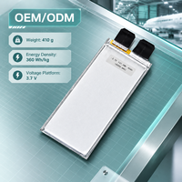 Pasokan Stabil Sel Solid State 40000mAh 360Wh/kg 2.3-4.25V Pengujian Ketat untuk Paket Baterai Drone FPV Kustom & UAV Survei