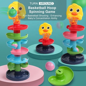 Children Puzzle <strong>Hands</strong> Spin Track Ball Toy <strong>Mini</strong> Rattle Maracas Shot Spin Track Baby Concentration Early Educational Toys - Product Image 2