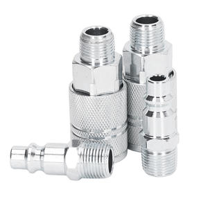 Acoplamientos Rápidos de Alto Flujo de 3/8 NPT Estilo Americano con Rosca Externa e Interna, Suministro de Piezas Neumáticas - Product Image 4